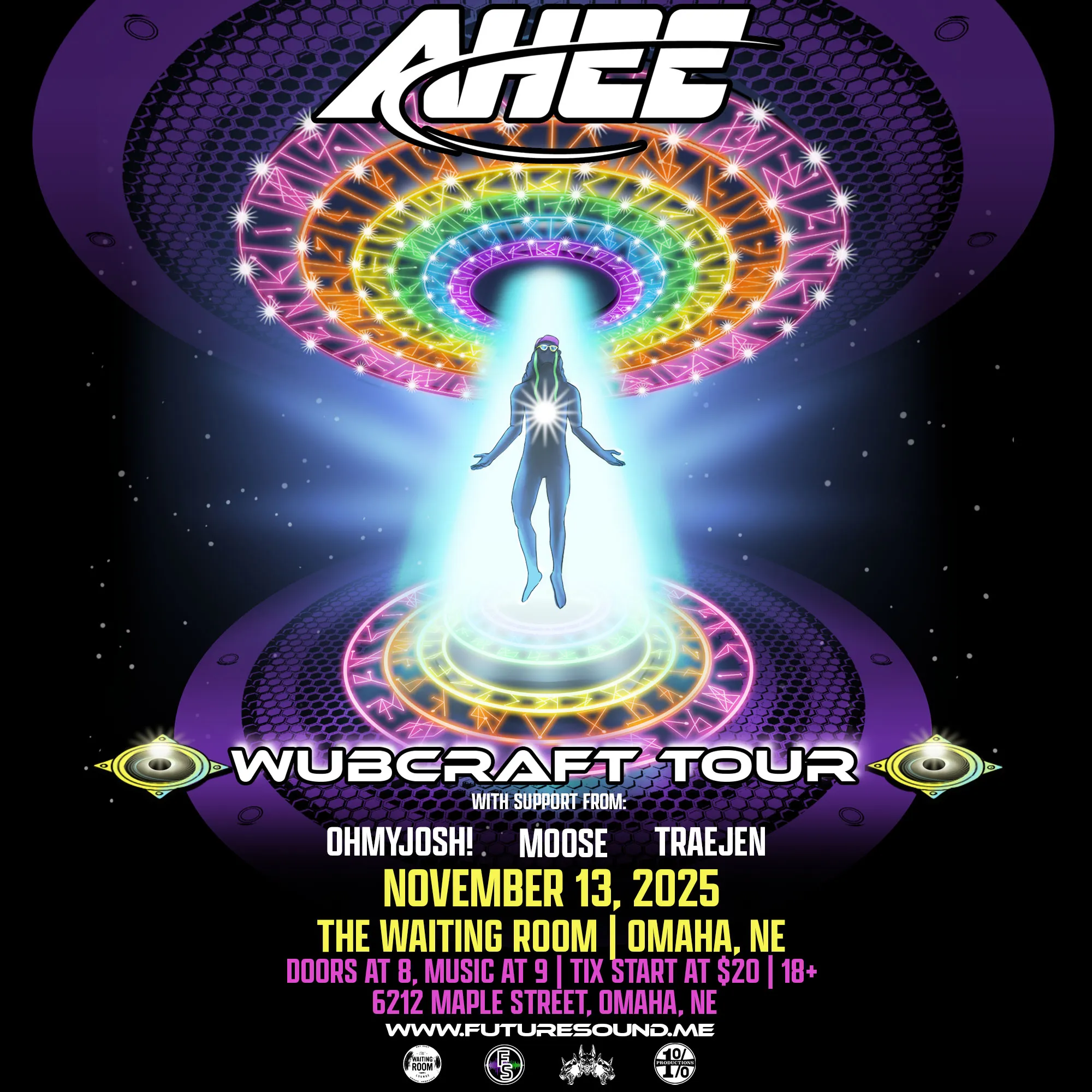 Ahee - Wubcraft Tour in Omaha